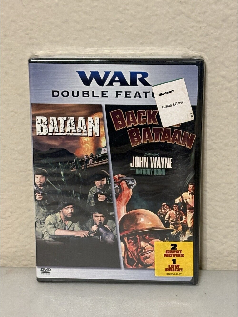 Bataan/Back to Bataan (DVD, 2006, Double Feature)